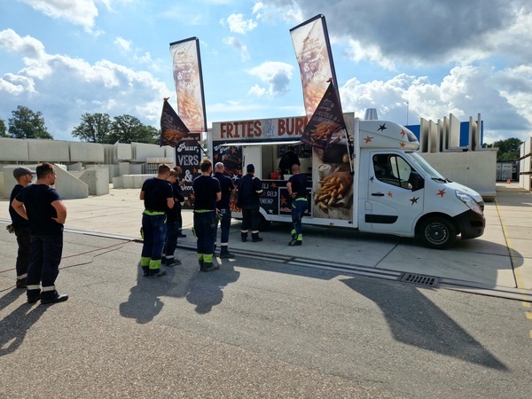 Frietkar bij Kemper Beton