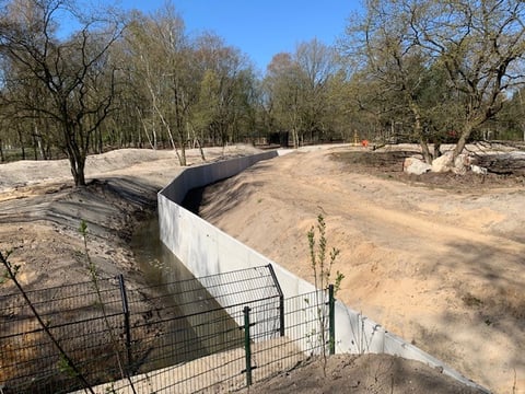 Keerwanden voor bezoeker aan Beekse Bergen