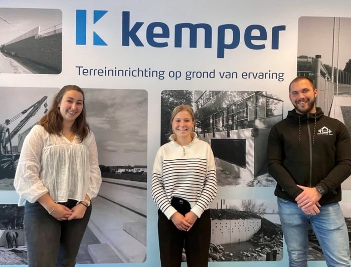 Studenten werken mee