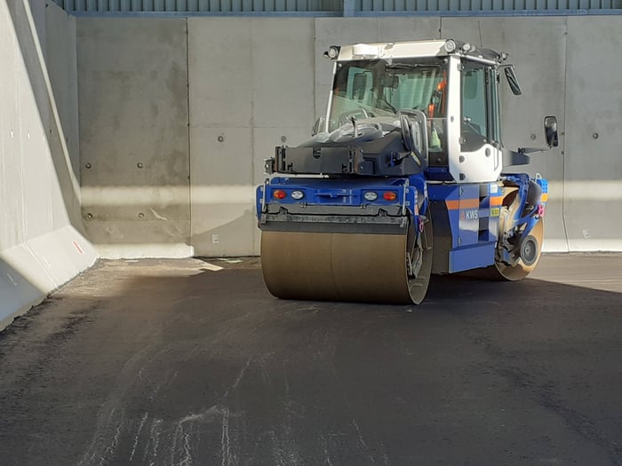 Keerwanden voor depot