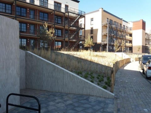 Keerwanden voor afscheiding appartementengebouw