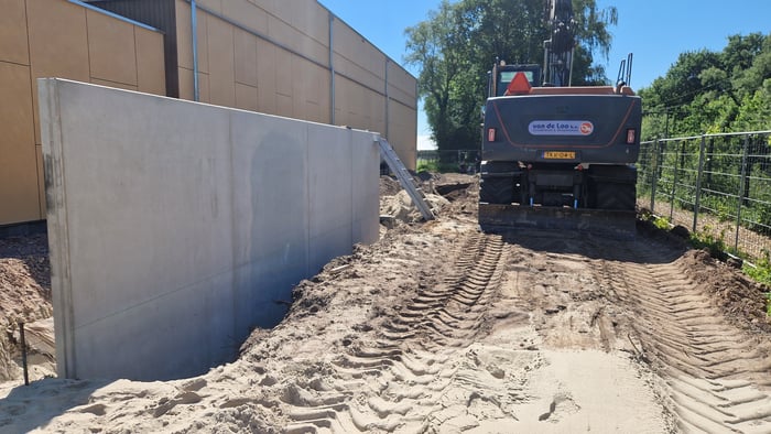 Nieuwe type keerwanden