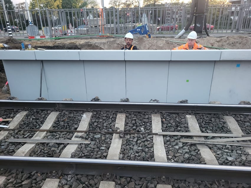 Duurzame Perronkeerwanden Bij Station Blerick Kemper Beton B V duurzame-perronkeerwanden-bij-station-blerick-kemper-beton-b-v